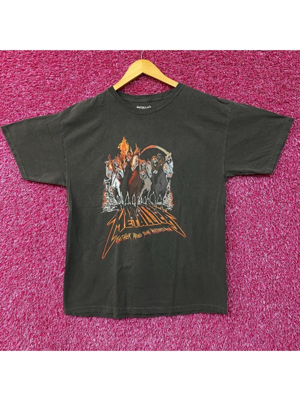 Metallica Four Horsemen of the Apocalypse Rock Tshirt size Medium